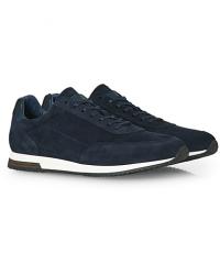 Loake 1880 Bannister Running Sneaker Navy Suede
