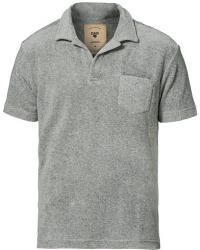OAS Short Sleeve Terry Polo Grey Melange