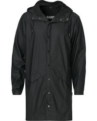 RAINS Long Jacket Black
