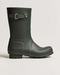 Hunter Boots Original Short Boot Dark Olive