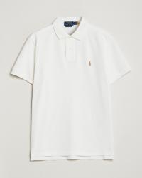Polo Ralph Lauren Custom Slim Fit Polo Deckwash White