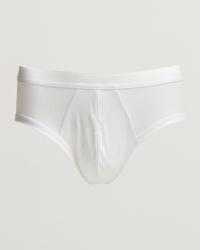 Zimmerli of Switzerland Sea Island Cotton Briefs White