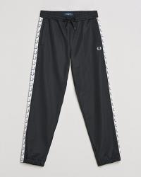 Fred Perry Taped Track Pants Black