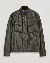Belstaff Racemaster Waxed Jacket Faded Olive