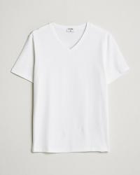 Filippa K Soft Lycra V-Neck Tee White