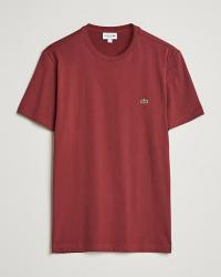Lacoste Crew Neck Tee Cranberry