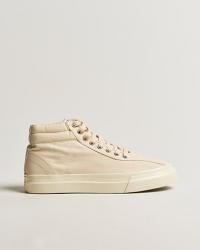 Stepney Workers Club Varden High Top Canvas Sneaker Ecru Raw