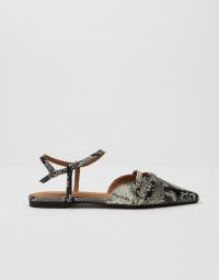 Pavement - Mønstret - Evita Snake Sandals