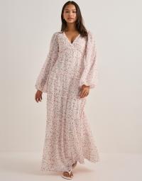 Nelly - Blomstret - Maxi Frill Dress