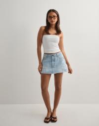One Teaspoon - Blå - Sloane Denim Mini Skirt