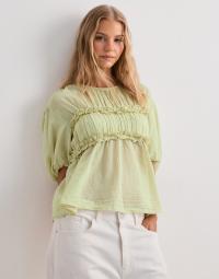 Neo Noir - Grøn - Kiril S Voile Blouse
