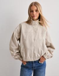 Pieces - Beige - Pcmonalisa Bomber Jacket D2D