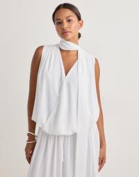 Neo Noir - Hvid - Inge Chiffon Top