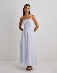 Only - Blå - Onlwarsila Long Strap Smock Dress W