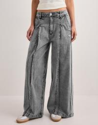 Adidas Originals - Grå - Denim Wl Pants