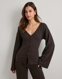 Nelly - Brun - Luxury Waist Focus Cardigan