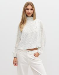 Neo Noir - Hvid - Dorellie Dot Blouse