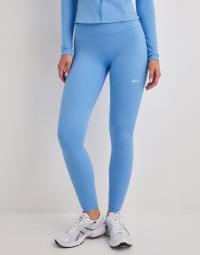 Nike - Blå - W Nk Df One Hr Tight Useam