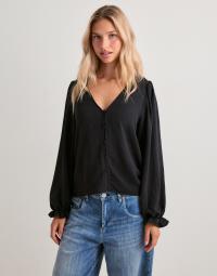 Pieces - Sort - Pctiffany Ls Button Top Wvn Noos Bc
