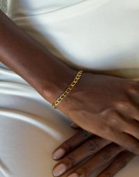 Muli Collection - Guld - Thin Bismarck Bracelet