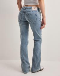True Religion - Blå - Becca Low Rise Bootcut_