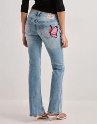 True Religion - Blå - Butterfly Becca Mr Bootcut