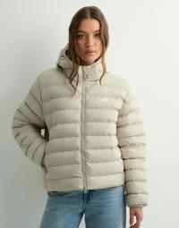 New Balance - Beige - Sport Essentials Hooded Puffer Jacket