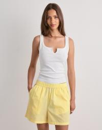Pieces - Gul - Pcbibby Hw Shorts Msa Wvn Bc