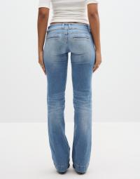 Nelly - - Wide Waist Band Relaxed Bootcut Jeans