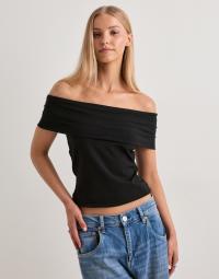 Pieces - Sort - Pcgeorgina Ss Off Shoulder Top Jrs