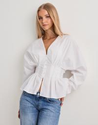 Nelly - Hvid - My Favorite Pleat Blouse