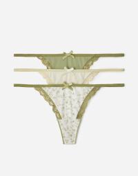 Nelly - Grøn - Adore Me Thong 3-Pack