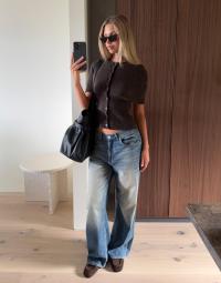Nelly - Blå - Baggy Jeans