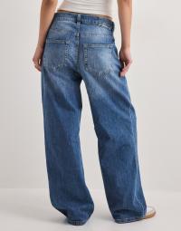 Nelly - Blå - Baggy Jeans