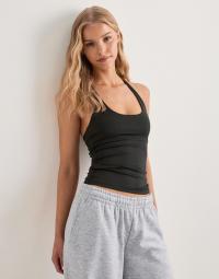 Nelly - Sort - Double Layer Racer Back Tank