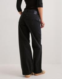 Pieces - Sort - Pcselma Lw Wide Jeans Bl Noos Bc