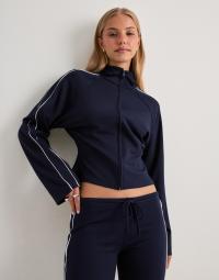 Nelly - Blå - Track Zip Jacket