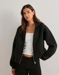 Pieces - Sort - Pcbucuba Ls Zipper Scuba Hoodie Act