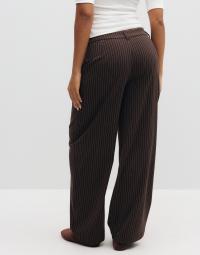 Pieces - Brun - Pcanja Bosella Mw Barrel Pants Wvn