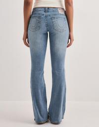 True Religion - Blå - Ultra Low Rise Flare