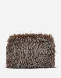 Nelly - Brun - The Faux Fur Computer Case