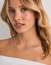 Pieces - Sølv - Pctiffany Necklace Plated Fp Noos