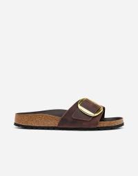 Birkenstock - Brun - Madrid Big Buckle Leoi Habana