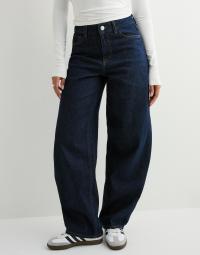 Pieces - Blå - Pcgrace Mw Barrel Jeans Noos Bc