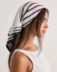 Pieces - Mønstret - Pcamanda Square Scarf D2D Fsy Bc