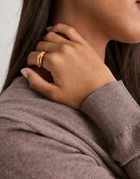 Muli Collection - Guld - Arc Melt Ring