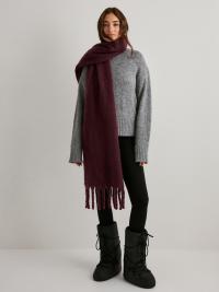 Pieces - Rød - Pcnikita Long Scarf Noos Bc