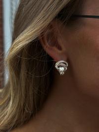 Muli Collection - Sølv - Double Knot Earrings