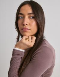 Pilgrim - Guld - Nova Rings 3-in-1 Set