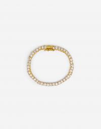 Muli Collection - Guld - Oval Cut Tennis Bracelet